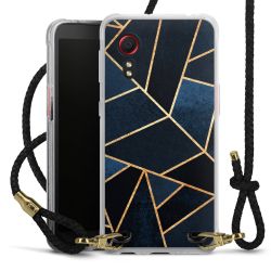 Carry Case Transparent Leather black/gold