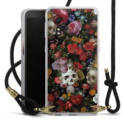 Carry Case Transparent Leather black/gold