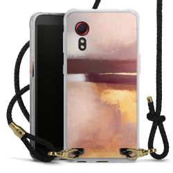 Carry Case Transparent Leather black/gold