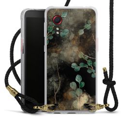 Carry Case Transparent Leather black/gold