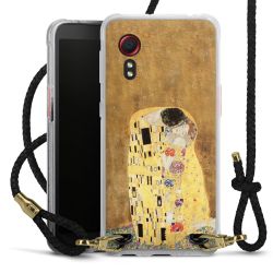 Carry Case Transparent Leather black/gold