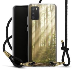 Carry Case Transparent Leather black/gold