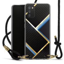 Carry Case Transparent Leather black/gold