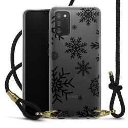 Carry Case Transparent Leather black/gold