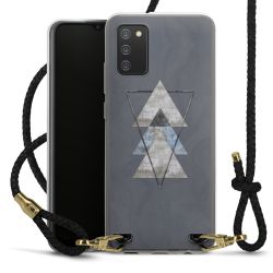 Carry Case Transparent Leather black/gold