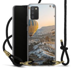 Carry Case Transparent Leather black/gold