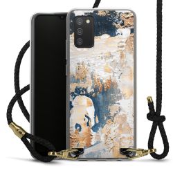 Carry Case Transparent Leather black/gold