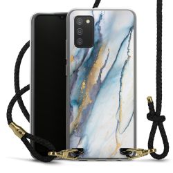 Carry Case Transparent Leather black/gold