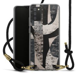 Carry Case Transparent Leather black/gold