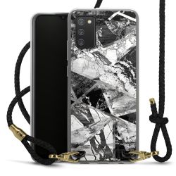 Carry Case Transparent Leather black/gold