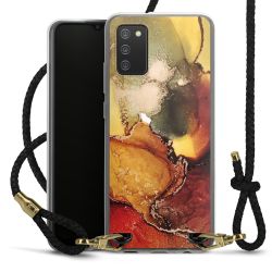 Carry Case Transparent Leather black/gold