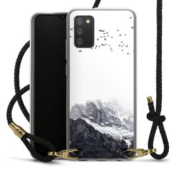 Carry Case Transparent Leather black/gold