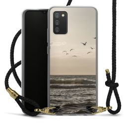 Carry Case Transparent Leather black/gold