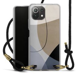 Carry Case Transparent Leather black/gold