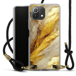 Carry Case Transparent Leather black/gold