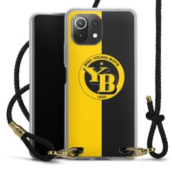 Carry Case Transparent Leather black/gold