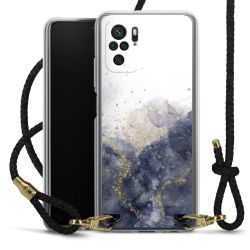 Carry Case Transparent Leather black/gold