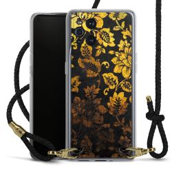 Carry Case Transparent Leather black/gold