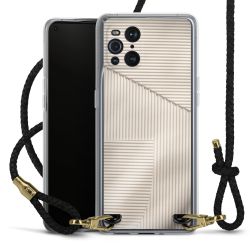 Carry Case Transparent Leather black/gold