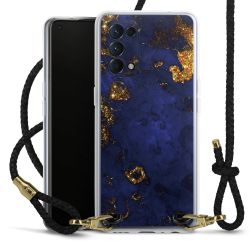 Carry Case Transparent Leather black/gold