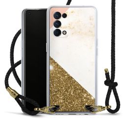 Carry Case Transparent Leather black/gold