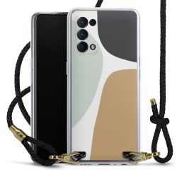 Carry Case Transparent Leather black/gold