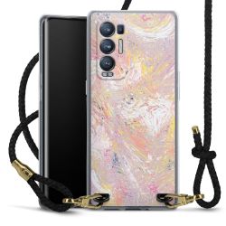 Carry Case Transparent Leather black/gold