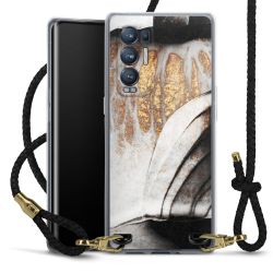 Carry Case Transparent Leather black/gold