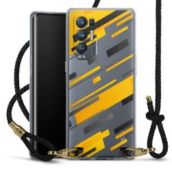 Carry Case Transparent Leather black/gold