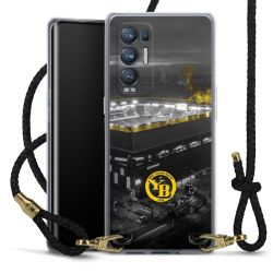 Carry Case Transparent Leather black/gold