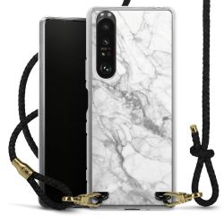 Carry Case Transparent Leather black/gold