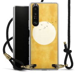 Carry Case Transparent Leather black/gold