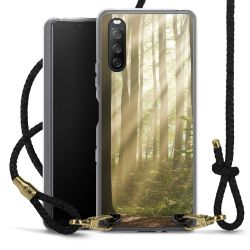 Carry Case Transparent Leather black/gold