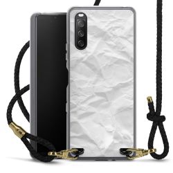 Carry Case Transparent Leather black/gold