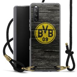 Carry Case Transparent Leather black/gold