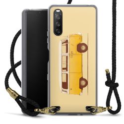 Carry Case Transparent Leather black/gold