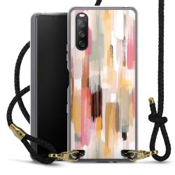 Carry Case Transparent Leather black/gold