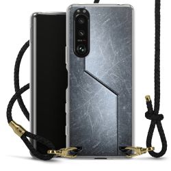 Carry Case Transparent Leather black/gold