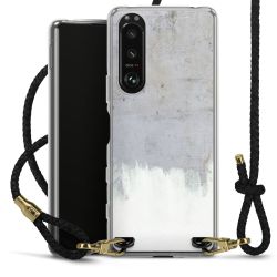 Carry Case Transparent Leather black/gold