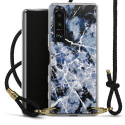 Carry Case Transparent Leather black/gold