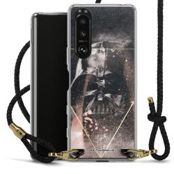 Carry Case Transparent Leather black/gold