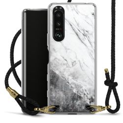 Carry Case Transparent Leather black/gold