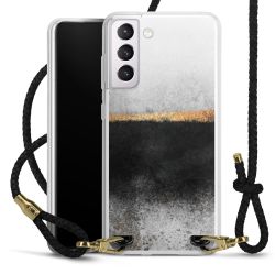 Carry Case Transparent Leather black/gold