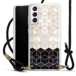 Carry Case Transparent Leather black/gold