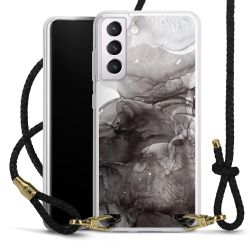 Carry Case Transparent Leather black/gold