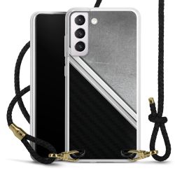 Carry Case Transparent Leather black/gold