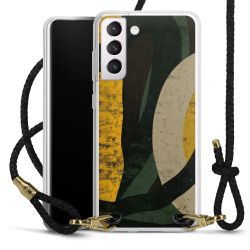 Carry Case Transparent Leather black/gold