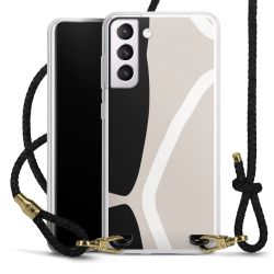 Carry Case Transparent Leather black/gold