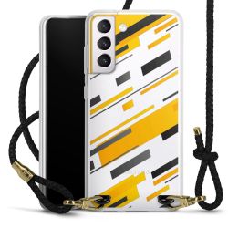 Carry Case Transparent Leather black/gold