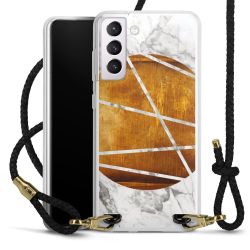 Carry Case Transparent Leather black/gold